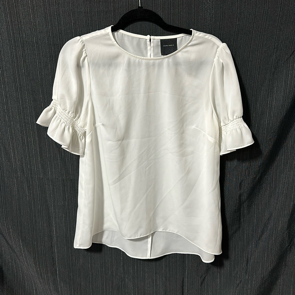 Alex Marie Sheer Blouse / size‎ S / Ww5